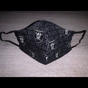 Face Mask- NFL Oakland Raiders